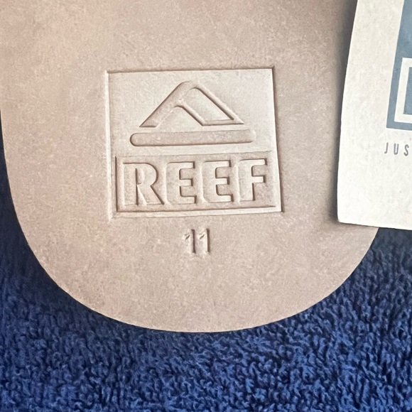 REEF Men's Flip Flop Sandals Sz 11 brown - Picture 5 of 6